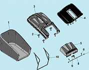 5 ТРАВОСБОРНИК ГАЗОНОКОСИЛКА CHAMPION   | LM4627 до 2019 года | Ремонт | Запчасти | в СПБ