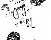 2 РЕМЕНЬ - ШКИВ - КОЛЕСА | СНЕГОУБОРЩИК CHAMPION ST655 | Запчасти по России | СПБ