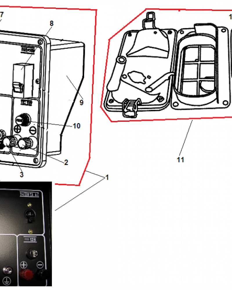 12 ВОЗДУШНЫЙ ФИЛЬТР ГЕНЕРАТОР CHAMPION GG3000