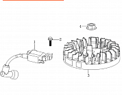 11 | МАГНЕТО - МАХОВИК | Запчасти для газонокосилки чемпион | LM4122 обновлена с 21.04.2022 года до s/n 33042001001 номера  | Сервис - Ремонт - поставка запчастей по России