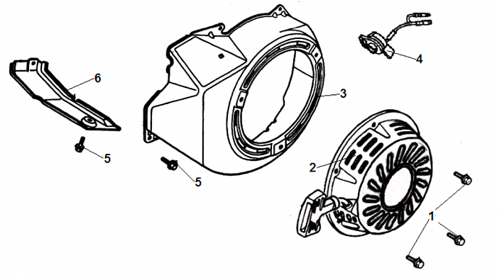 8 СТАРТЕР МОТОПОМПА CHAMPION GHP40-2  | ремонт | в СПБ