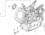 7  | Картер | Запчасти для генератора чемпион | GG6500-3  | Поставка по России | 