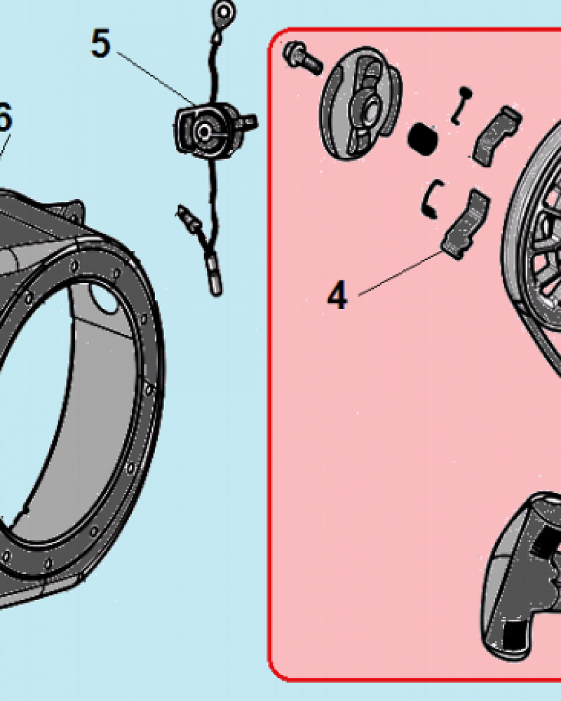 11 СТАРТЕР КУЛЬТИВАТОР CHAMPION ВC5712  | ремонт | в СПБ