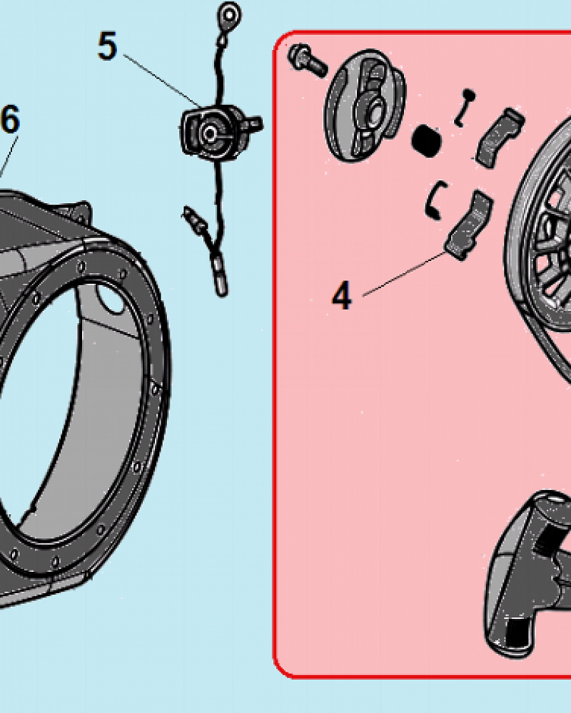 9 СТАРТЕР ВИБРОПЛИТА CHAMPION PC9750FT  | ремонт | в СПБ