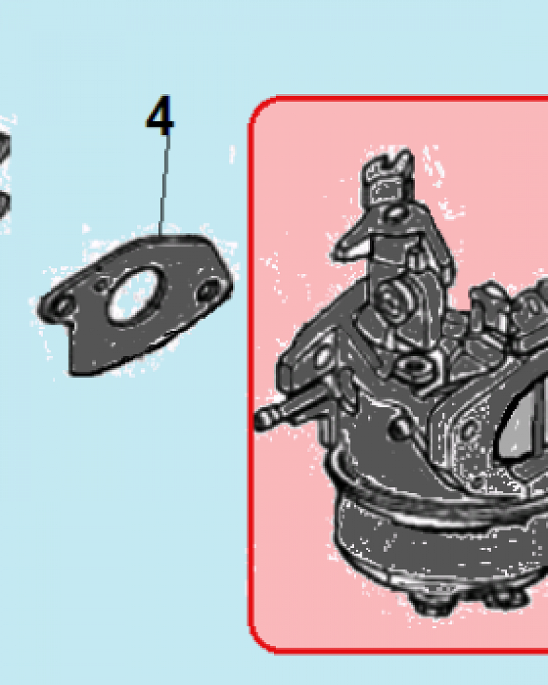 12 КАРБЮРАТОР КУЛЬТИВАТОР CHAMPION ВC5712  | ремонт | в СПБ