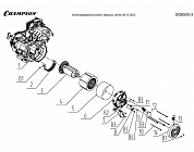 1  | Статор - Ротор - Блок AVR | Запчасти для генератора чемпион | GG6500-3  | Поставка по России | 