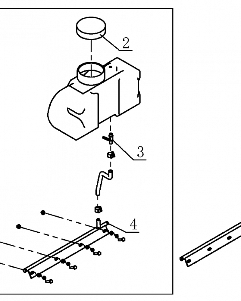 16 | БАК ДЛЯ ПОДАЧИ ВОДЫ | Запчасти для вибратора чемпион | PC8742F  | Поставка по России | 