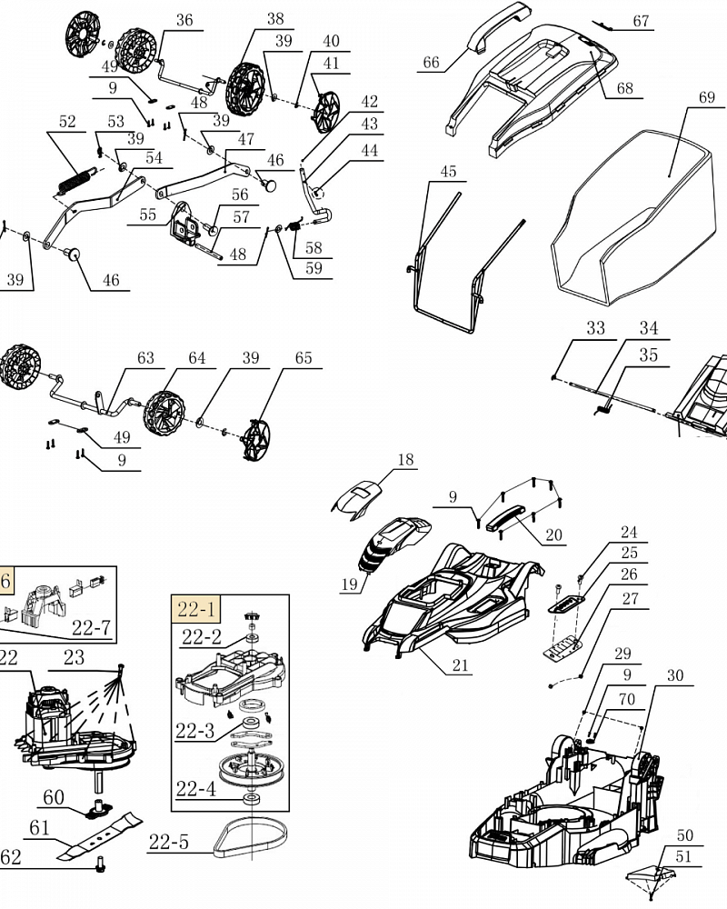 2 | РЕМЕНЬ - НОЖ - АДАПТЕР - ЭЛЕКТРОДВИГАТЕЛЬ - КОЛЕСА - ТРАВОСБОРНИК | Запчасти для газонокосилки чемпион EM3616 | обновлена 24.09.2021 года | Сервис - Магазин |