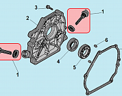 8 КРЫШКА МАШИНА ПОДМЕТАЛЬНАЯ CHAMPION GS5562  | ремонт | в СПБ