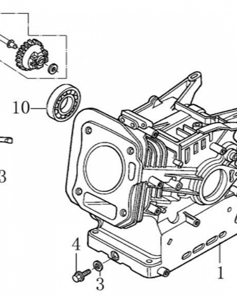7 ЦИЛИНДР | СНЕГОУБОРЩИК CHAMPION ST655 |Запчасти по России | СПБ