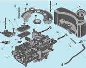 7 ЦИЛИНДР - МАГНЕТО КУЛЬТИВАТОР CHAMPION ВC5602 после 2018 ГОДА  | ремонт | в СПБ