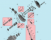 2 НАСОС - Поршень насоса - Клапан впускной - выпускной - Распределительный поршень МОЙКА CHAMPION HP5210  | ремонт | в СПБ