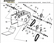 5 ШЕСТЕРНИ | СНЕГОУБОРЩИК CHAMPION ST1170E |Запчасти по России | СПБ