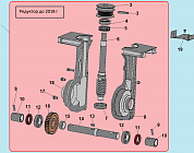 4 РЕДУКТОР - ШЕСТЕРНИ - ЦЕПЬ КУЛЬТИВАТОР CHAMPION ВC5602 до 2018 ГОДА  | ремонт | в СПБ