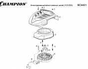 7 СТАРТЕР - МАГНЕТО - СВЕЧА  КУЛЬТИВАТОР CHAMPION ВC4401  |ремонт| в СПБ