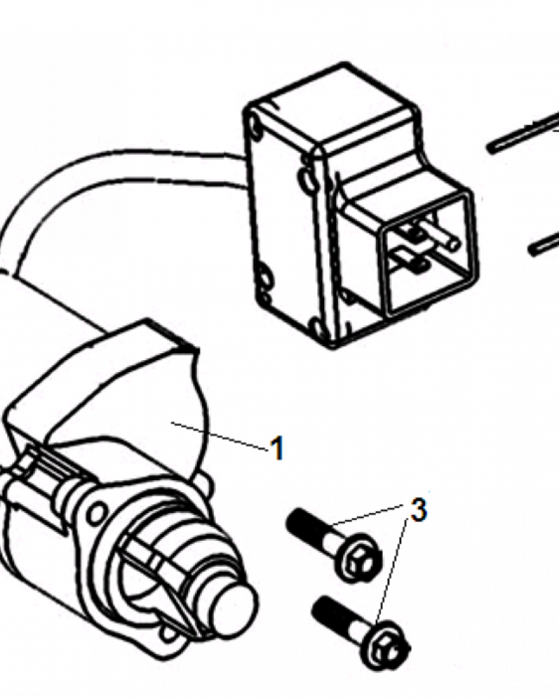 23 ЭЛЕКТРОСТАРТЕР | СНЕГОУБОРЩИК CHAMPION ST1170E |Запчасти по России | СПБ