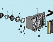16 ВОЗДУШНЫЙ ФИЛЬТР МАШИНА ПОДМЕТАЛЬНАЯ CHAMPION GS5080  | ремонт | в СПБ
