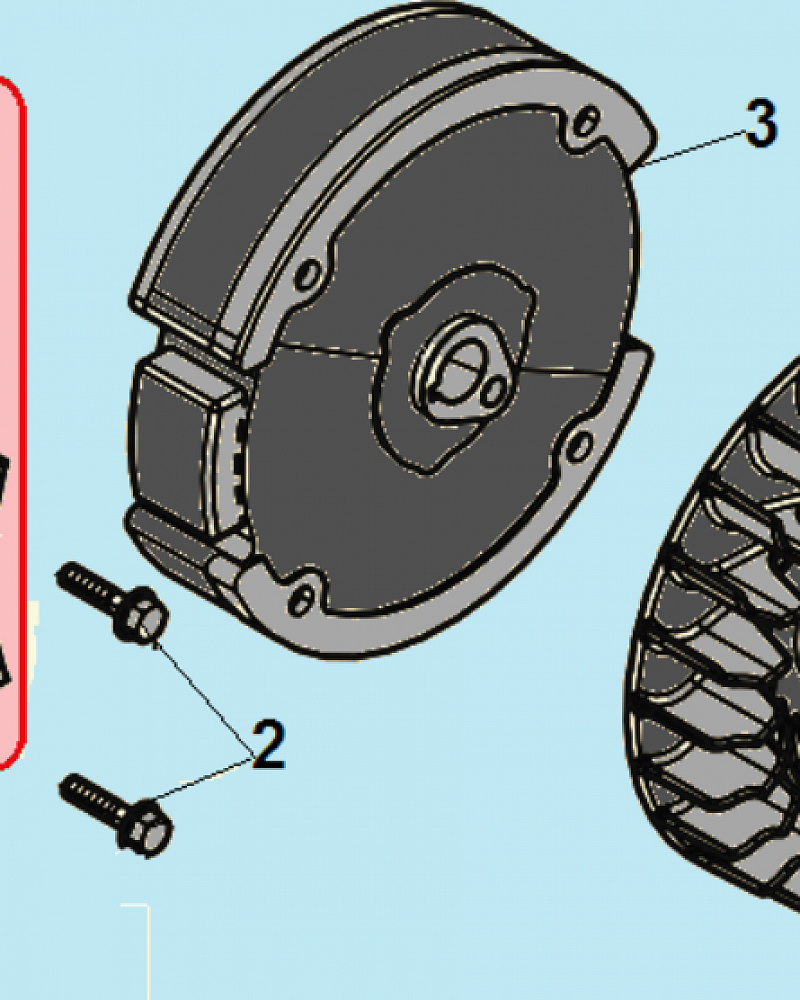13 МАГНЕТО - МАХОВИК КУЛЬТИВАТОР CHAMPION BC8716  | ремонт | в СПБ