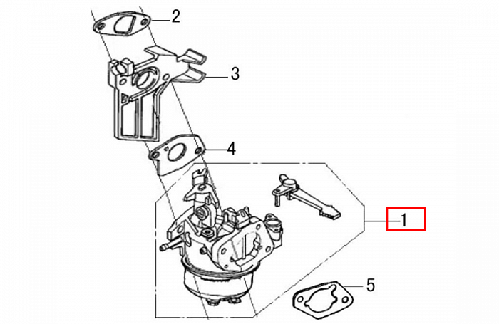 16 | КАРБЮРАТОР | Запчасти для культиватора, мотоблока чемпион |  BC7723  | Магазин-Сервис в СПБ |