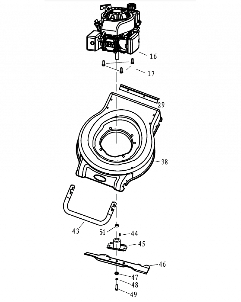 1 | НОЖ - АДАПТЕР | Запчасти для газонокосилки чемпион | LM4122 обновлена с 21.04.2022 года до s/n 33042001001 номера  | Сервис - Ремонт - поставка запчастей по России