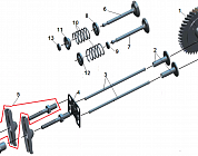 3 КЛАПАНА МОТОПОМПА CHAMPION GHP40-2  | ремонт | в СПБ