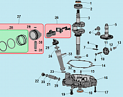 14 ПОРШЕНЬ - КОЛЕНВАЛ- КОЛЬЦА МАШИНА ПОДМЕТАЛЬНАЯ CHAMPION GS50100  | ремонт | в СПБ