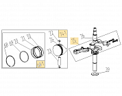 6 | ПОРШЕНЬ - КОЛЕНВАЛ - КОЛЬЦА | Запчасти для газонокосилки чемпион |  LM4627  после 2019 года |  после номера s/n 32031902401 | Поставка по России | Сервис - Ремонт