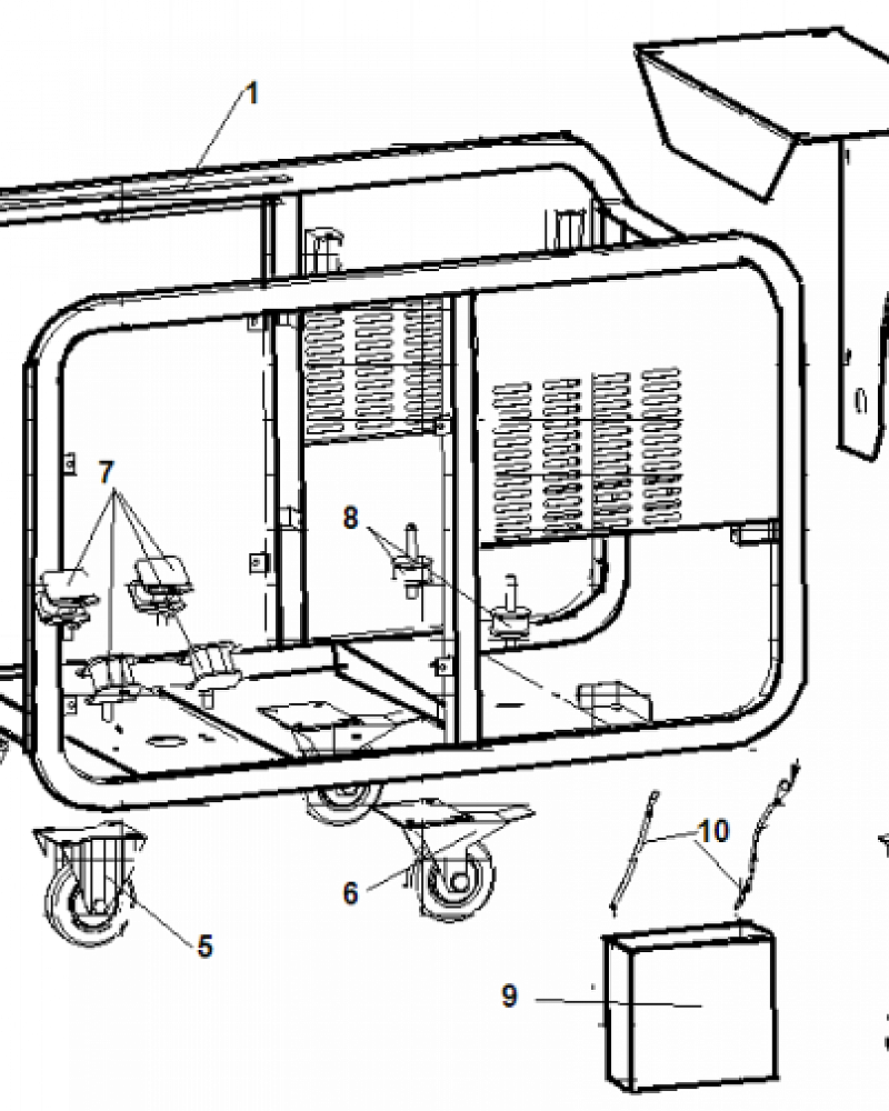 14 ГЛУШИТЕЛЬ ГЕНЕРАТОР CHAMPION GG11000E