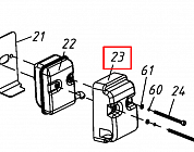6  | ГЛУШИТЕЛЬ  | Запчасти для мотодрели чемпион | DR230  | 