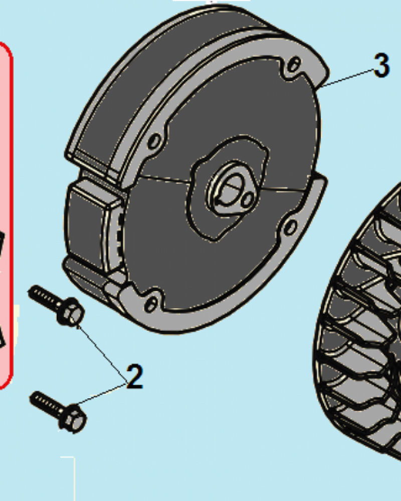 17 МАГНЕТО - МАХОВИК КУЛЬТИВАТОР CHAMPION ВС7714  | ремонт | в СПБ