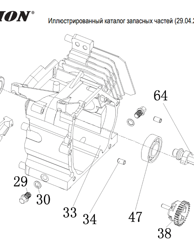 5  | Цилиндр  | Запчасти для генератора чемпион | GG3200EW  | Сервис - Магазин |
