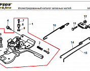 17 ТЯГИ | СНЕГОУБОРЩИК CHAMPION ST762E |Запчасти по России | СПБ