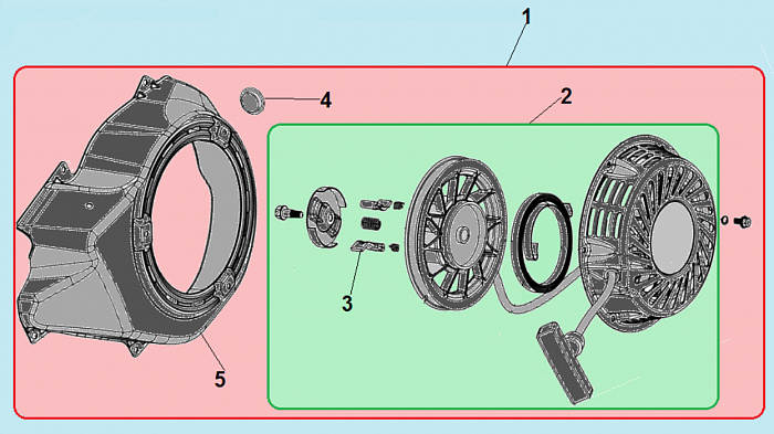 16 СТАРТЕР МОТОБЛОК CHAMPION ВC1193  | ремонт | в СПБ