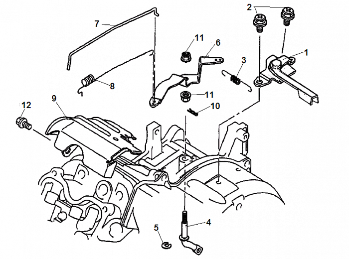 9 ТЯГИ ВИБРОПЛИТА  CHAMPION PC5431F  | ремонт | в СПБ