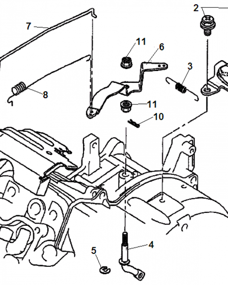 9 ТЯГИ ВИБРОПЛИТА  CHAMPION PC5431F  | ремонт | в СПБ