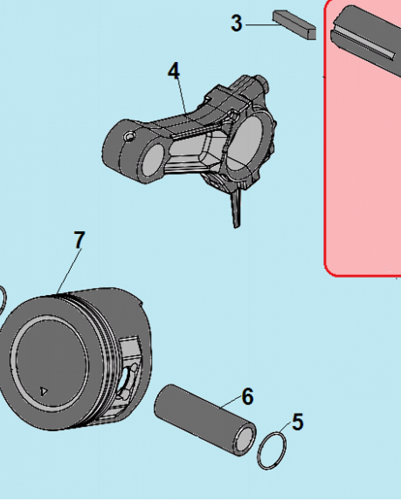 7 ПОРШЕНЬ -ЦИЛИНДР -КОЛЕНВАЛ- КОЛЬЦА КУЛЬТИВАТОР CHAMPION ВC4311  |ремонт| в СПБ