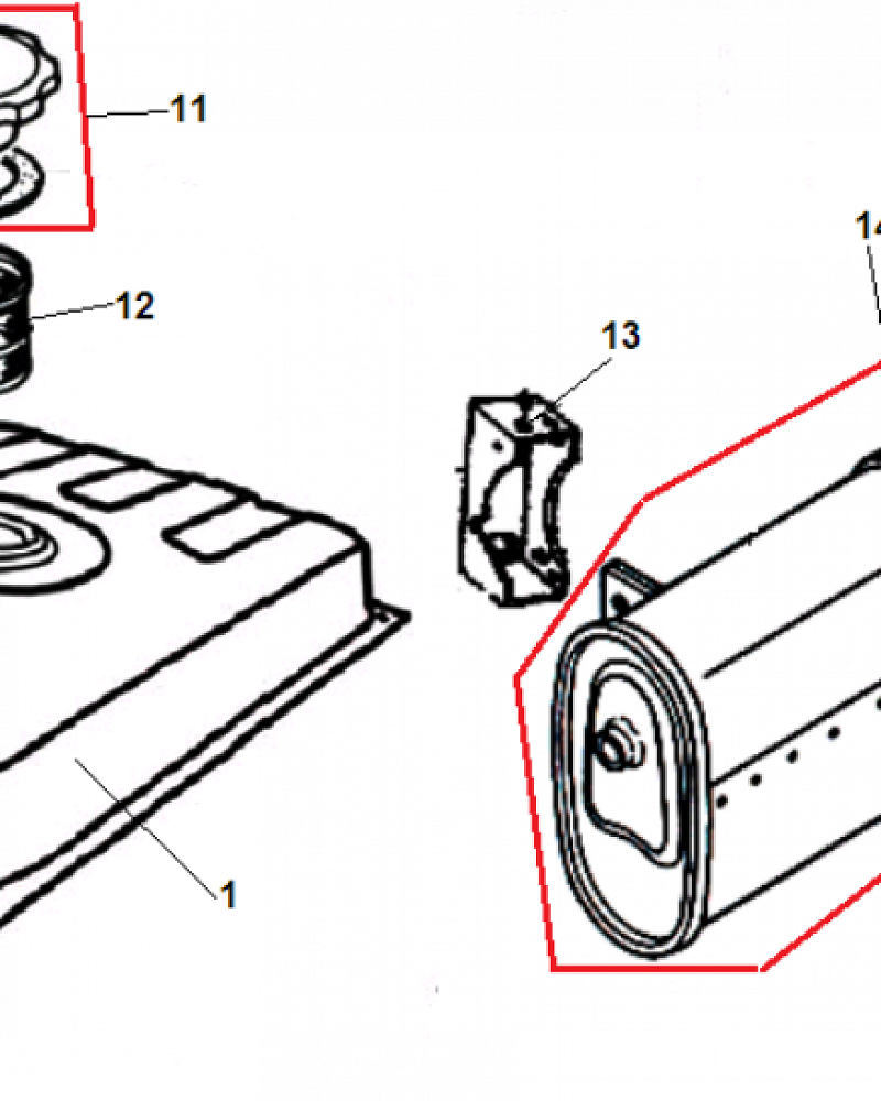 12 БАК - АККУМУЛЯТОР ГЕНЕРАТОР CHAMPION LPG6500E