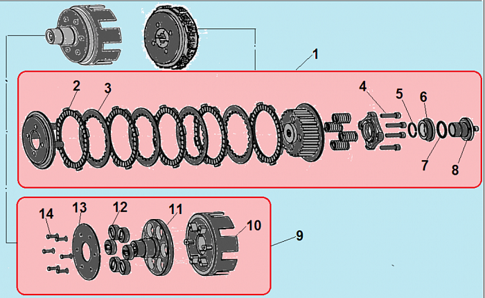3 РЕДУКТОР - ШЕСТЕРНИ МОТОБЛОК CHAMPION DC1163E  | ремонт | в СПБ