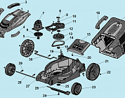 2 | РЕМЕНЬ - НОЖ - АДАПТЕР - ЭЛЕКТРОДВИГАТЕЛЬ - КОЛЕСА - ТРАВОСБОРНИК | Запчасти для газонокосилки чемпион ЕМ3110  | до 17.09.2021 года | Сервис - Магазин |