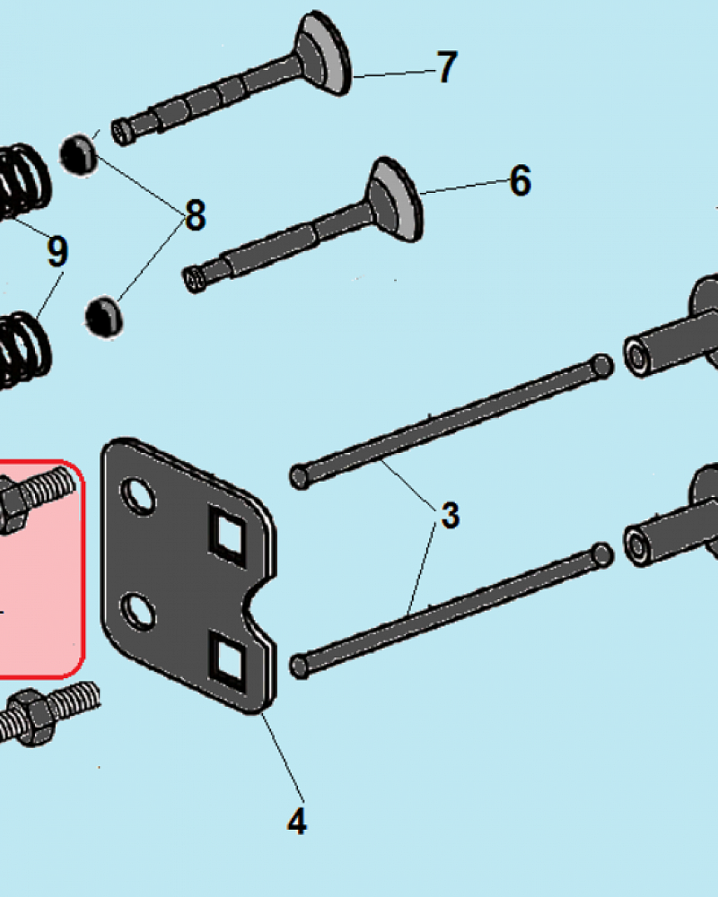 5 КЛАПАНА ГАЗОНОКОСИЛКА CHAMPION | до 2019 года LM5127  | Ремонт | Запчасти | в СПБ