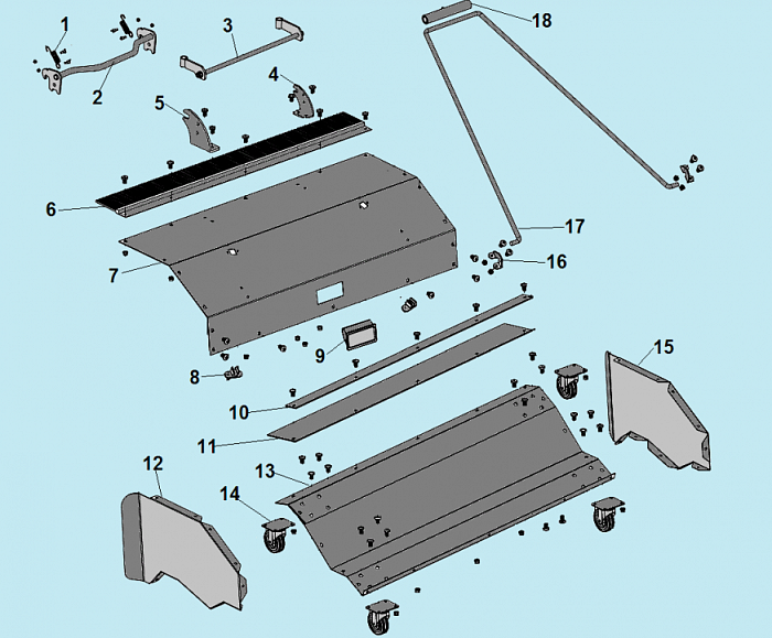 11 КРЫЛЬЯ МАШИНА ПОДМЕТАЛЬНАЯ CHAMPION GS50100  | ремонт | в СПБ
