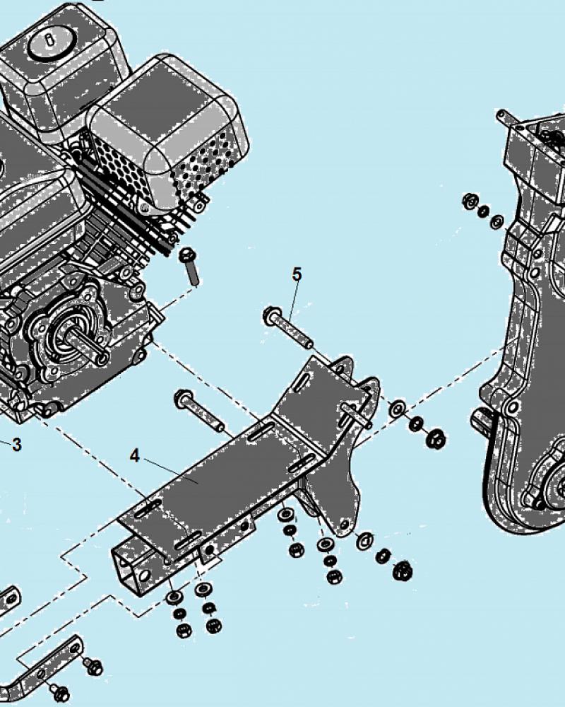 2 РАМА КУЛЬТИВАТОР CHAMPION ВС7714  | ремонт | в СПБ