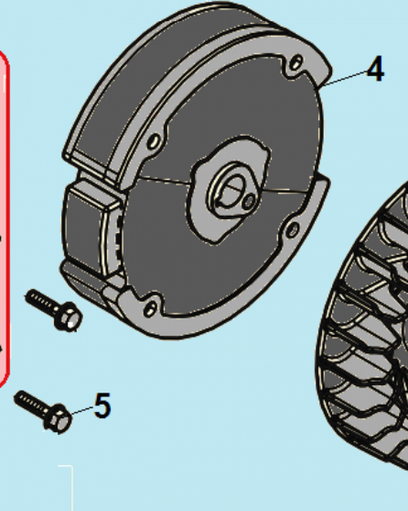 9 МАГНЕТО - МАХОВИК МОТОПОМПА CHAMPION GP80  | ремонт | в СПБ