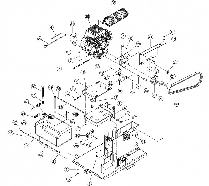 5  Измельчитель BEAR CAT ECHO CH5653