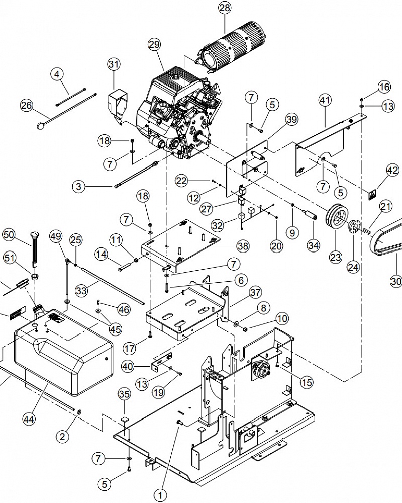 5  Измельчитель BEAR CAT ECHO CH5653