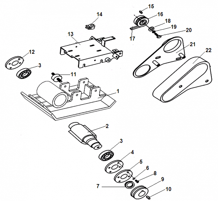 14 РУЧКА ВИБРОПЛИТА  CHAMPION PC5431F  | ремонт | в СПБ