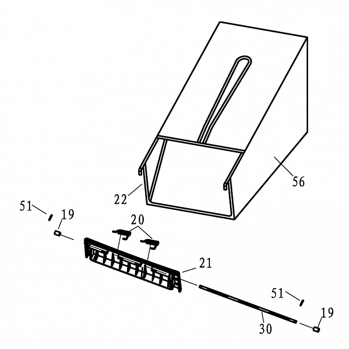 3 | ТРАВОСБОРНИК | Запчасти для газонокосилки чемпион | LM4122 обновлена с 21.04.2022 года | начиная s/n 3304211000000 номера | Официальный Сервис  | Поставка запчастей по России