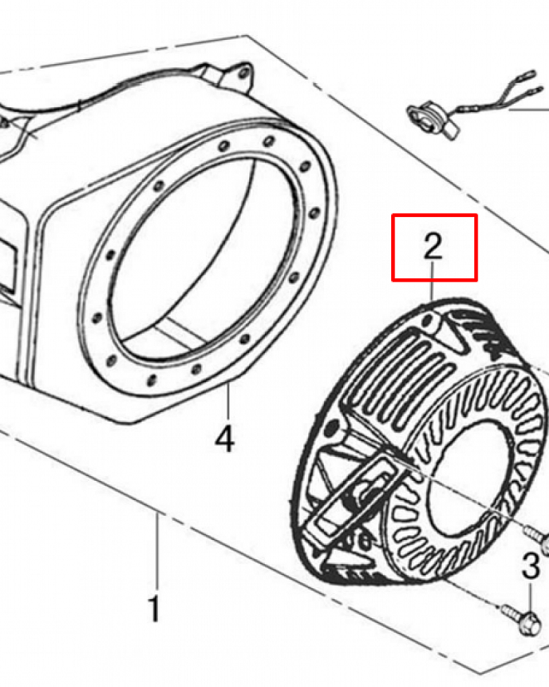8  | СТАРТЕР | Запчасти для виброплиты чемпион | PC8742F | Поставка по России | 
