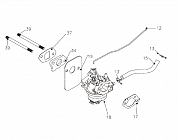 9 | КАРБЮРАТОР | Запчасти для газонокосилки чемпион | LM4122 обновлена с 21.04.2022 года | начиная s/n 3304211000000 номера | Официальный Сервис  | Поставка запчастей по России