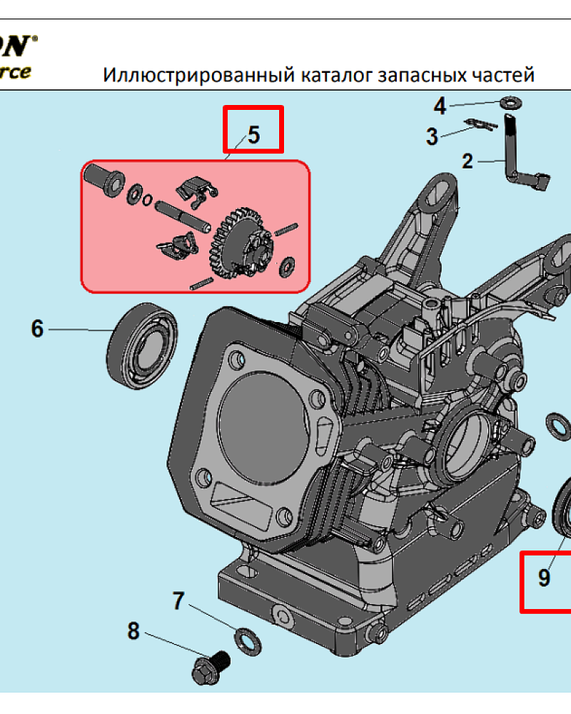 6  | ЦИЛИНДР | Запчасти для культиватора, мотоблока чемпион |  BC8833  | Поставка по России | 